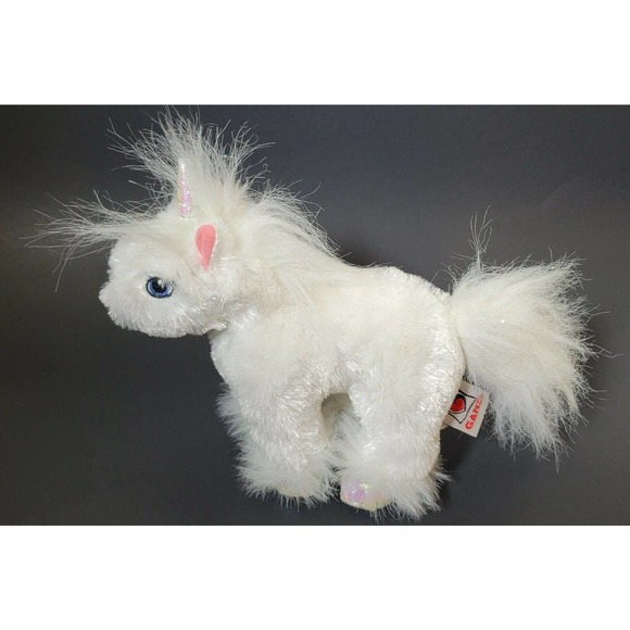 Webkinz Unicorn LilKinz Bean Bag Plush Stuffed Animal Toy GANZ HS069 6” NO CODE - Picture 3 of 11